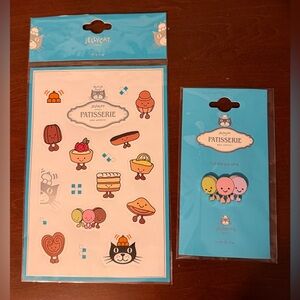 Jellycat Patisserie Stickers and Pin
